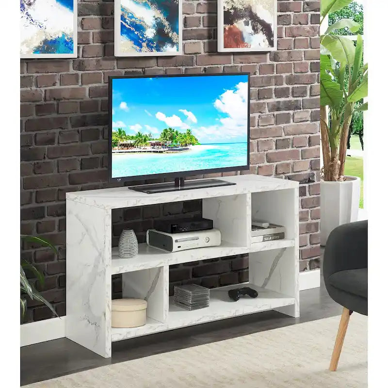 55palcový TV stolek s policemi