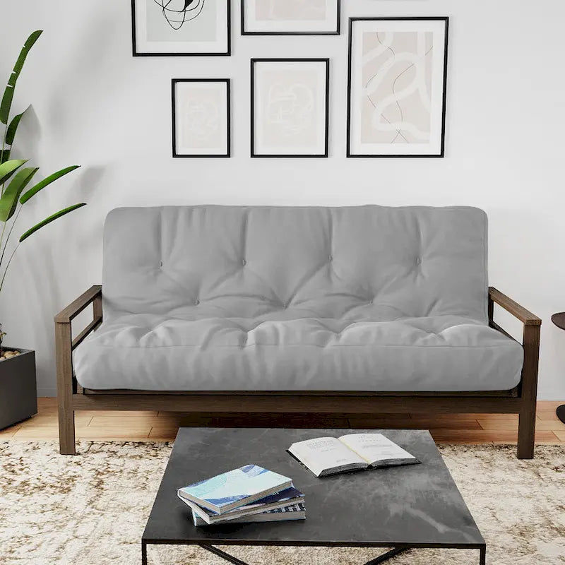 10palcová gelová matrace z paměťové pěny Full Size na futon