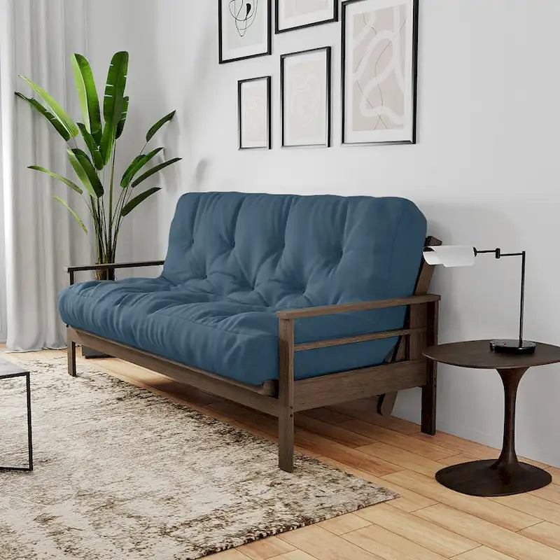 10palcová gelová matrace z paměťové pěny Full Size na futon