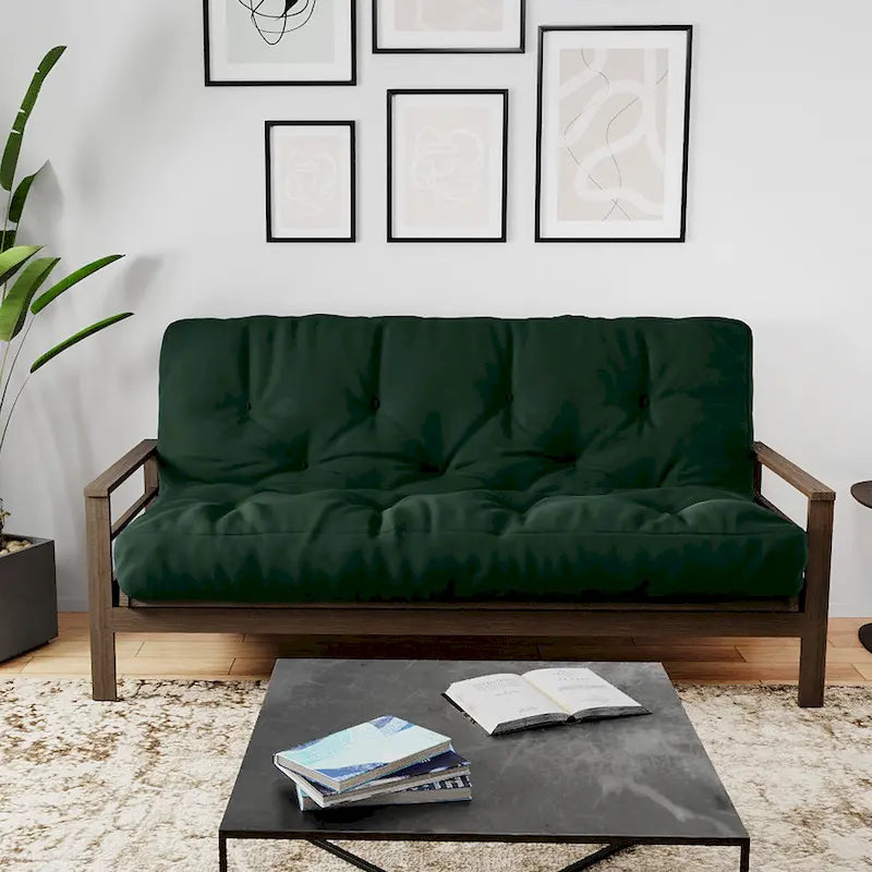 10palcová gelová matrace z paměťové pěny Full Size na futon