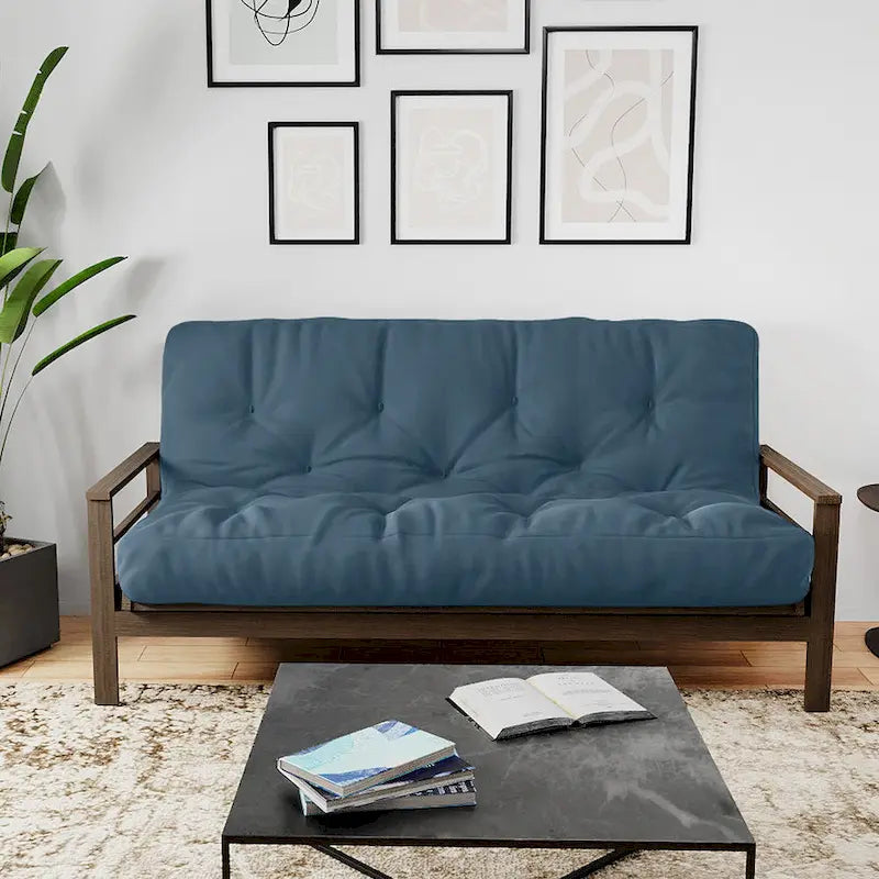 10palcová gelová matrace z paměťové pěny Full Size na futon