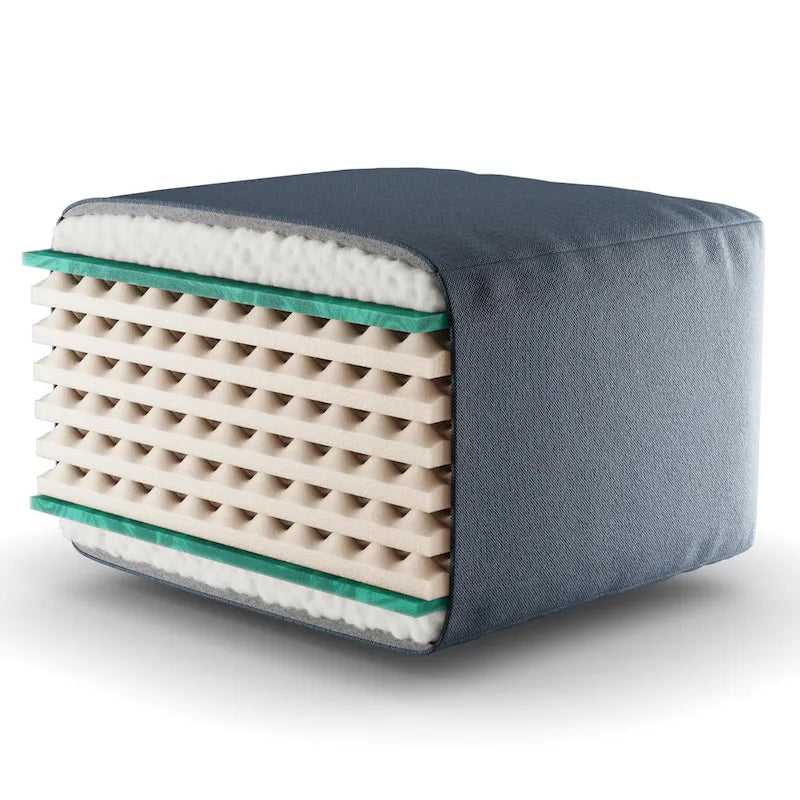 10palcová gelová matrace z paměťové pěny Full Size na futon