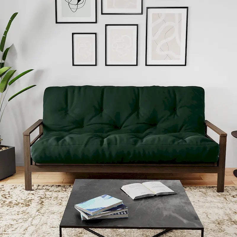 10palcová gelová matrace z paměťové pěny Full Size na futon