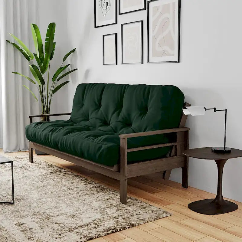 10palcová gelová matrace z paměťové pěny Full Size na futon