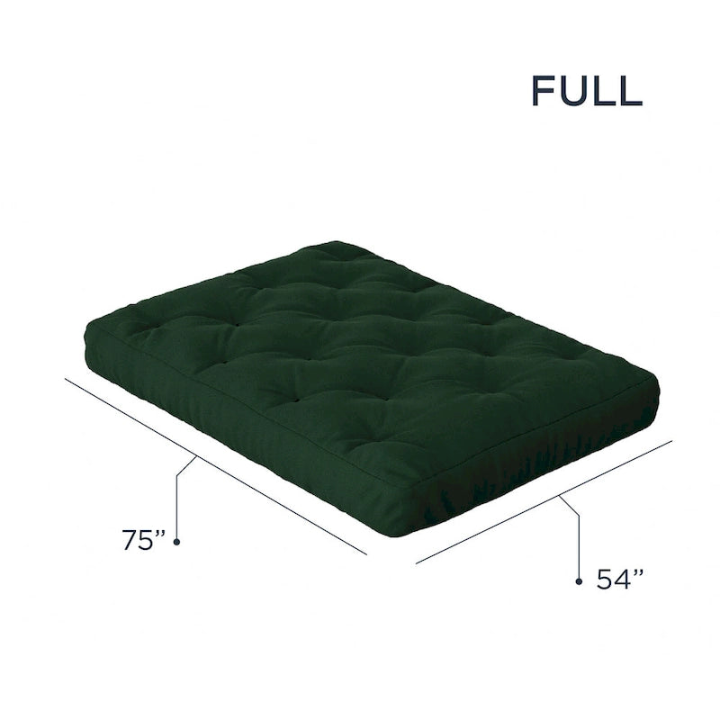 10palcová gelová matrace z paměťové pěny Full Size na futon