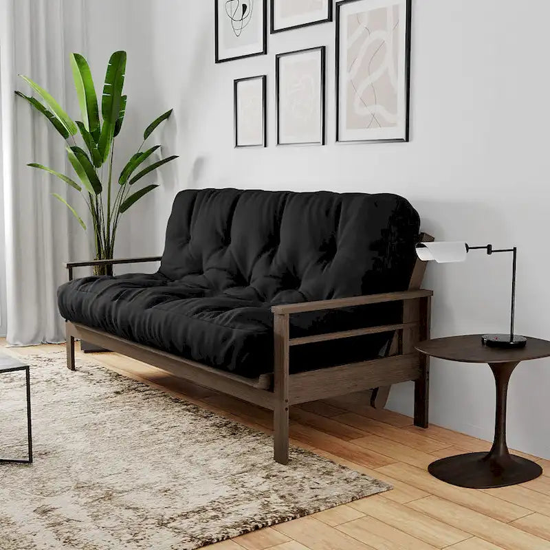10palcová gelová matrace z paměťové pěny Full Size na futon