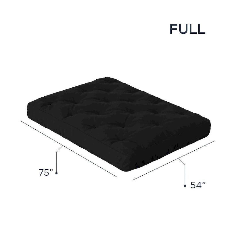 10palcová gelová matrace z paměťové pěny Full Size na futon