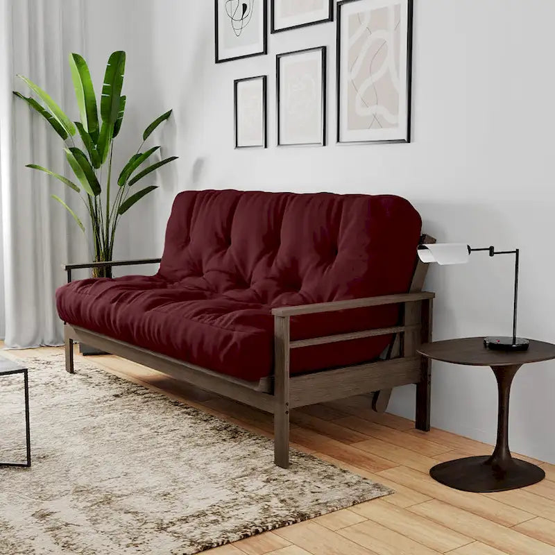 10palcová gelová matrace z paměťové pěny Full Size na futon