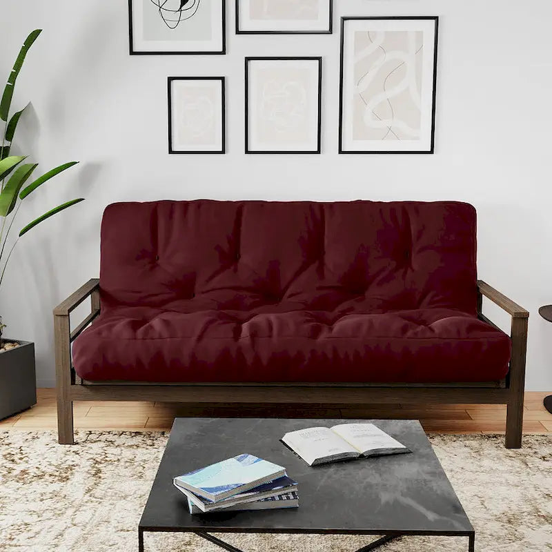10palcová gelová matrace z paměťové pěny Full Size na futon