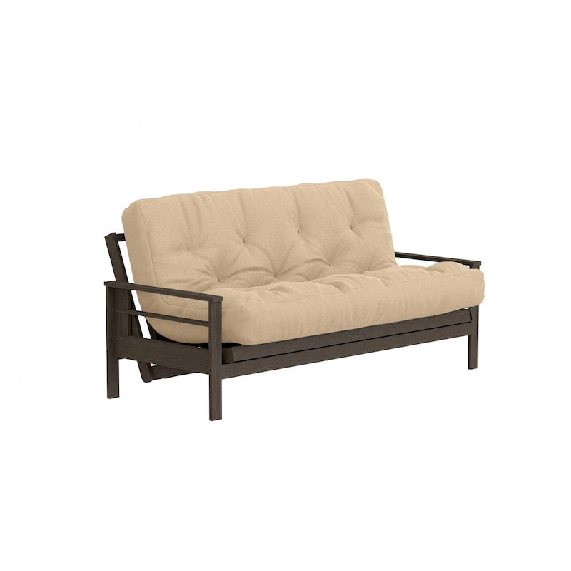 10palcová gelová matrace z paměťové pěny Full Size na futon