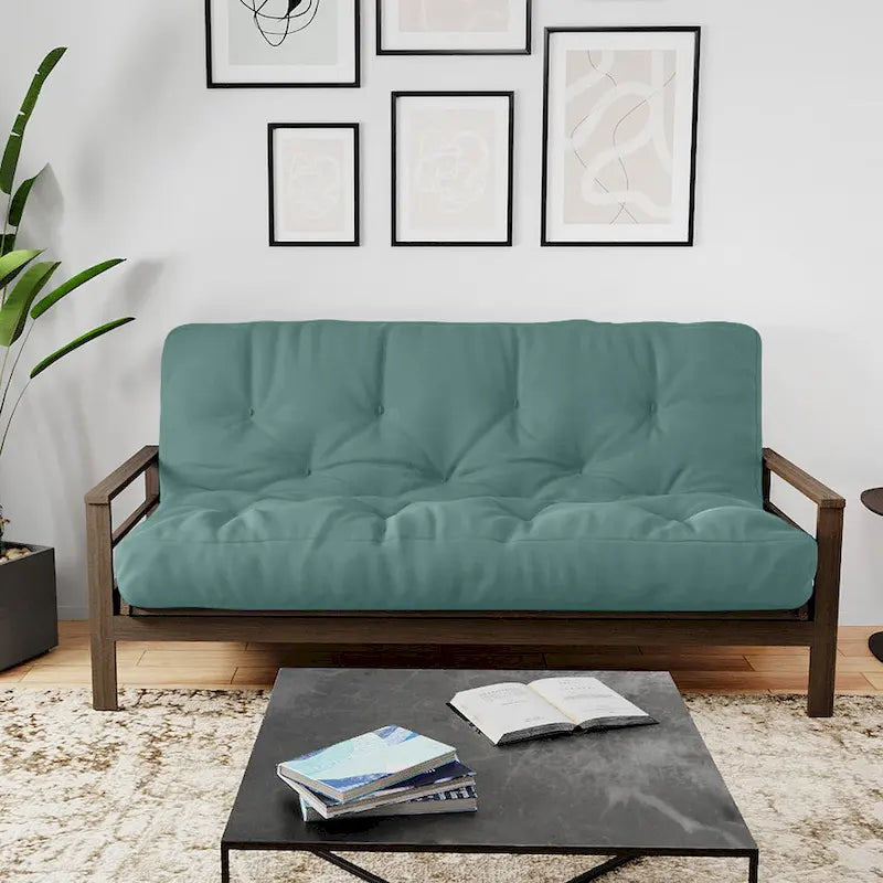 10palcová gelová matrace z paměťové pěny Full Size na futon