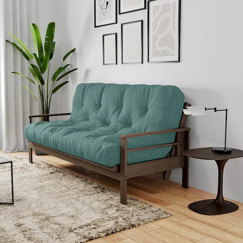 10palcová gelová matrace z paměťové pěny Full Size na futon