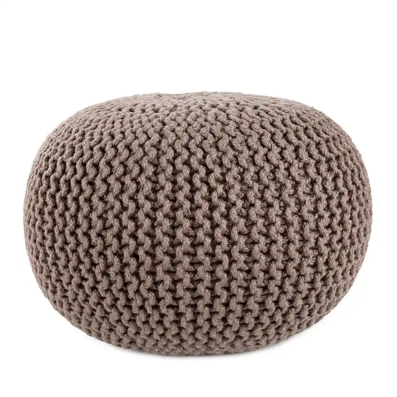 Kulatý puf do interiéru i exteriéru – 50,8 x 50,8 x 35,56 cm