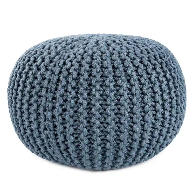 Kulatý puf do interiéru i exteriéru – 50,8 x 50,8 x 35,56 cm