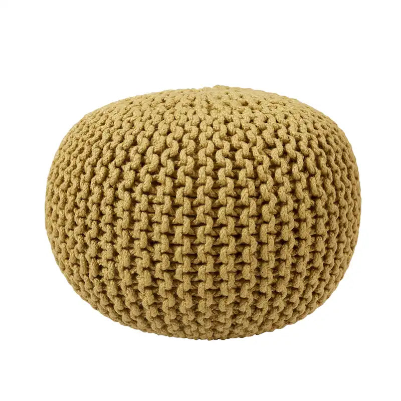 Kulatý puf do interiéru i exteriéru – 50,8 x 50,8 x 35,56 cm