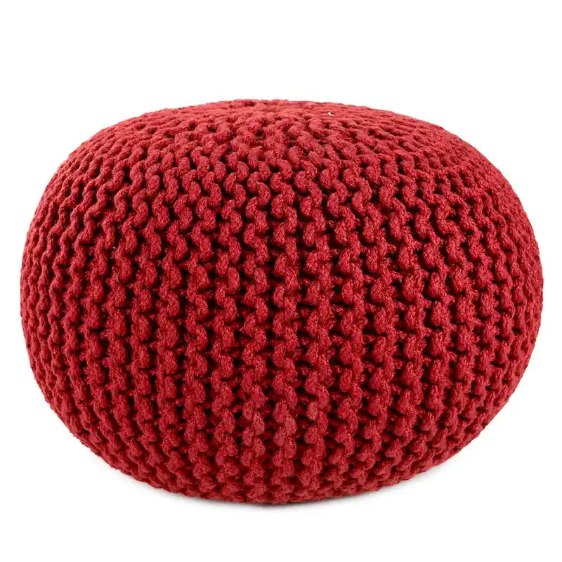 Kulatý puf do interiéru i exteriéru – 50,8 x 50,8 x 35,56 cm