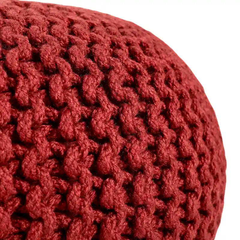 Kulatý puf do interiéru i exteriéru – 50,8 x 50,8 x 35,56 cm