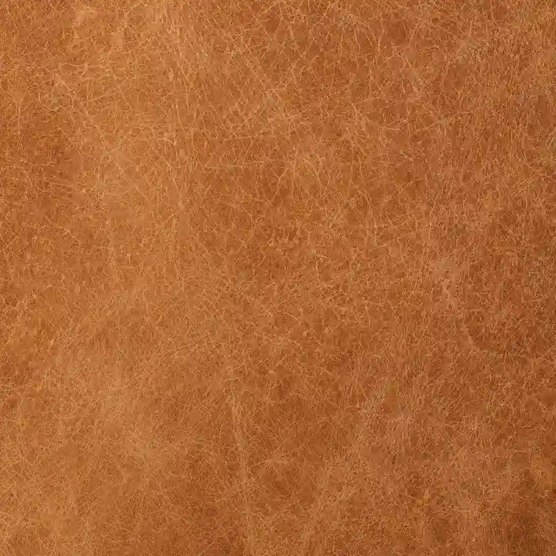 93palcová italská kožená pohovka Cognac Tan z lícové usně