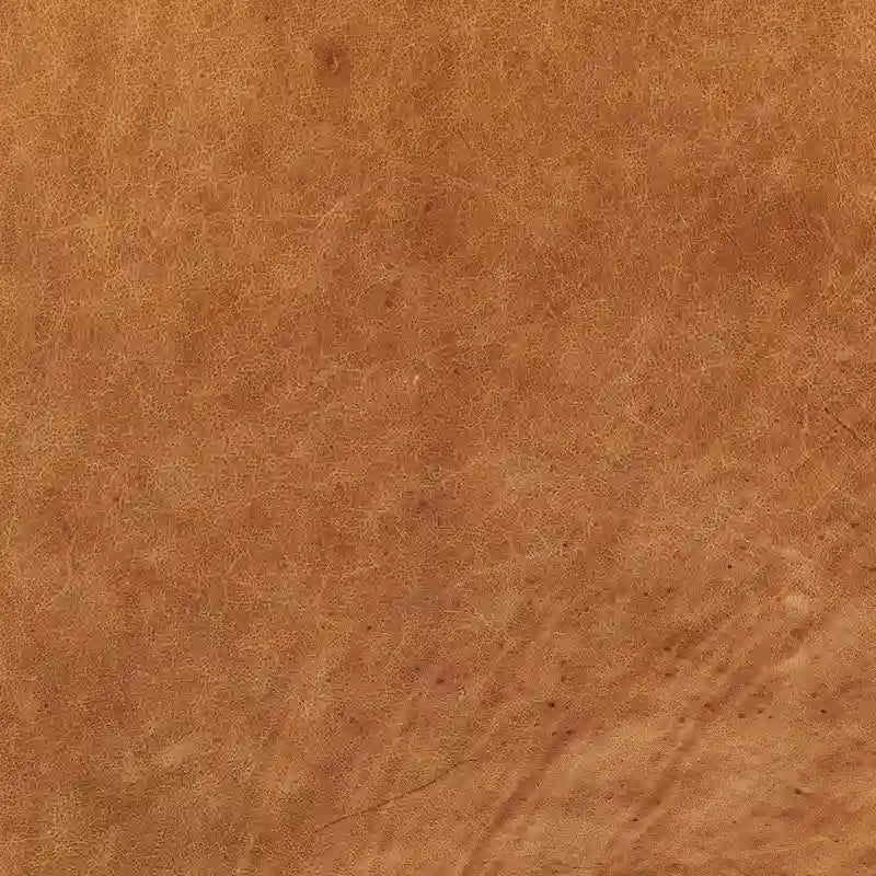 93palcová italská kožená pohovka Cognac Tan z lícové usně