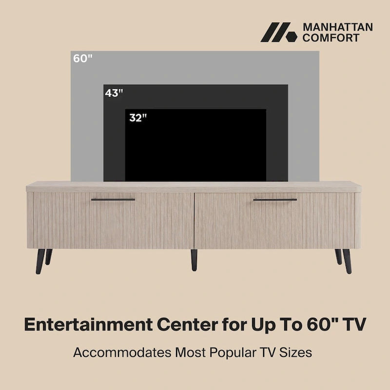 TV stolek Mid Century Modern, 175 cm