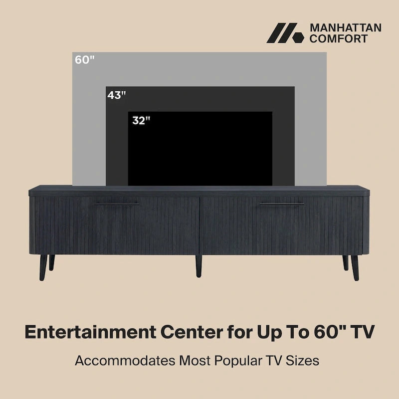 TV stolek Mid Century Modern, 175 cm